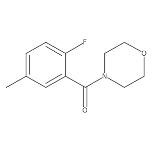 4-(2-Fluoro-5-methylbenzoyl)morpholine Structure