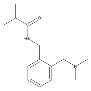 n-(2-((Dimethylamino)methyl)benzyl)isobutyramide Structure