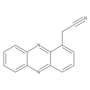 1-Cyanomethyl phenazine结构式