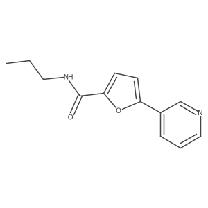 N-Propyl-5-(3-pyridinyl)-2-furancarboxamide Structure