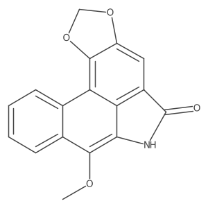 7-Methoxybenzo[f]-1,3-benzodioxolo[6,5,4-cd]indol-5(6H)-one Structure