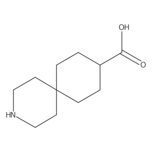 3-Azaspiro[5.5]undecane-9-carboxylic acid Structure