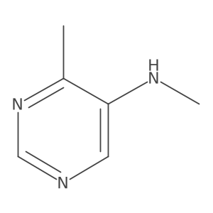 N,4-dimethylpyrimidin-5-amine结构式
