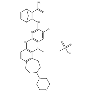 CEP-28122 mesylate salt Structure