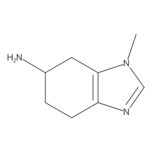1-Methyl-4,5,6,7-tetrahydro-1H-benzo[D]imidazol-6-amine Structure
