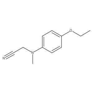 2-[(4-Ethoxyphenyl)methylamino]acetonitrile结构式