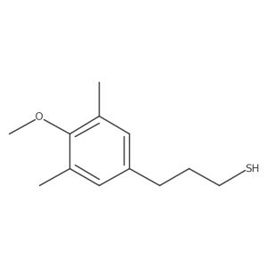 3-(4-Methoxy-3,5-dimethylphenyl)propane-1-thiol Structure