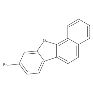 9-Bromobenzo[b]naphtho[2,1-d]furan结构式