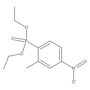Diethyl (2-Methyl-4-nitrophenyl)phosphonate Structure