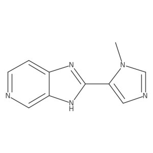 5-{3H-imidazo[4,5-c]pyridin-2-yl}-1-methyl-1H-imidazole Structure
