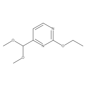4-(Dimethoxymethyl)-2-ethoxypyrimidine Structure