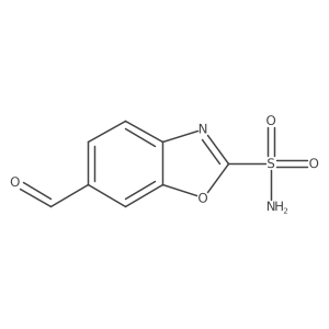 6-Formylbenzo[d]oxazole-2-sulfonamide Structure