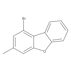 1-Bromo-3-methyldibenzofuran结构式