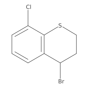4-Bromo-8-chlorothiochroman结构式