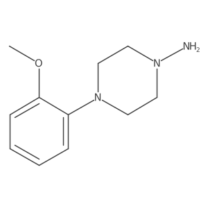 4-(2-Methoxyphenyl)piperazin-1-amine Structure