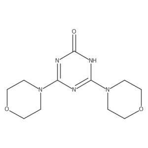 4,6-Dimorpholin-4-yl-1,3,5-triazin-2-ol Structure