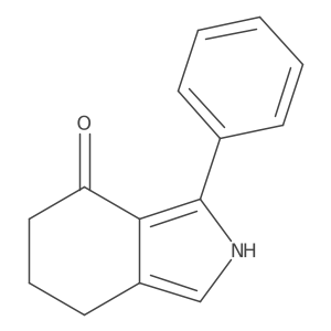 2,5,6,7-Tetrahydro-3-phenyl-4H-isoindol-4-one Structure