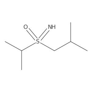 Imino(2-methylpropyl)(propan-2-yl)-lambda6-sulfanone Structure