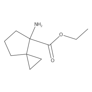 Ethyl 4-aminospiro[2.4]heptane-4-carboxylate Structure