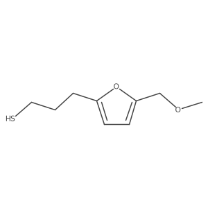 3-[5-(Methoxymethyl)furan-2-yl]propane-1-thiol Structure