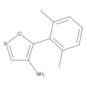 5-(2,6-Dimethylphenyl)-1,2-oxazol-4-amine Structure