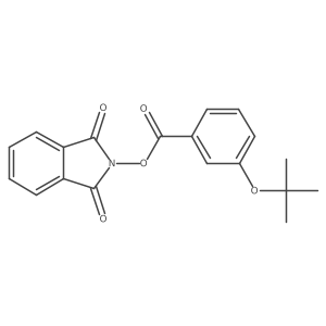 1,3-dioxo-2,3-dihydro-1H-isoindol-2-yl 3-(tert-butoxy)benzoate结构式