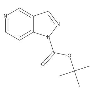 tert-Butyl pyrazolo[4,3-c]pyridine-1-carboxylate结构式