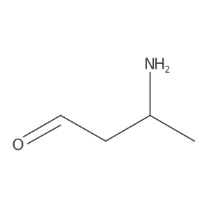 (3R)-3-aminobutanal结构式