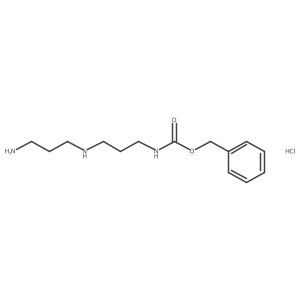 benzyl N-{3-[(3-aminopropyl)amino]propyl}carbamate hydrochloride结构式