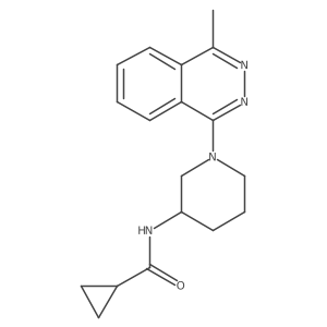 N-[1-(4-methylphthalazin-1-yl)piperidin-3-yl]cyclopropanecarboxamide Structure
