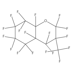 Perfluoro-3-methyl-1-oxadecalin Structure