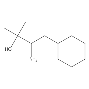 (S)-3-Amino-4-cyclohexyl-2-methylbutan-2-ol结构式
