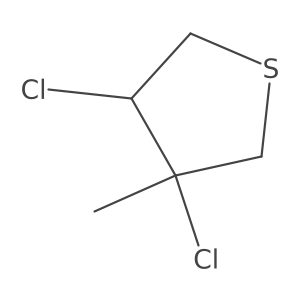 3,4-Dichlorotetrahydro-3-methylthiophene结构式