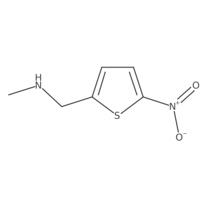 Methyl[(5-nitrothiophen-2-yl)methyl]amine Structure