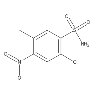 2-Chloro-5-methyl-4-nitrobenzenesulfonamide Structure