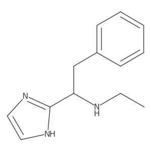 N-ethyl-1-(1H-imidazol-2-yl)-2-phenylethanamine Structure
