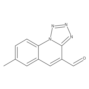 7-Methyltetrazolo[1,5-a]quinoline-4-carbaldehyde Structure