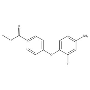 Methyl 4-(4-amino-2-fluorophenoxy)benzoate Structure