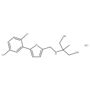 C15H18Cl3NO3结构式