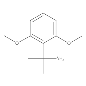 2-(2,6-Dimethoxyphenyl)propan-2-amine Structure
