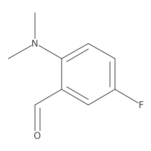 2-(Dimethylamino)-5-fluorobenzaldehyde结构式