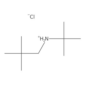 Tert-butyl(2,2-dimethylpropyl)azanium chloride Structure