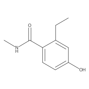 2-Ethyl-4-hydroxy-N-methylbenzamide结构式