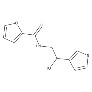 N-(2-hydroxy-2-(thiophen-3-yl)ethyl)furan-2-carboxamide Structure
