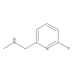 1-(6-fluoropyridin-2-yl)-N-methylmethanamine Structure