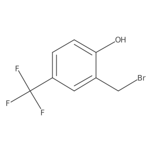 2-(Bromomethyl)-4-(trifluoromethyl)phenol Structure