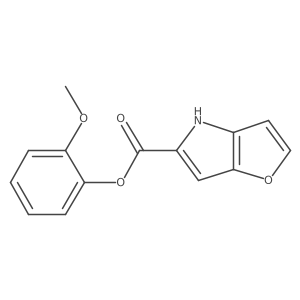 2-methoxyphenyl 4H-furo[3,2-b]pyrrole-5-carboxylate Structure