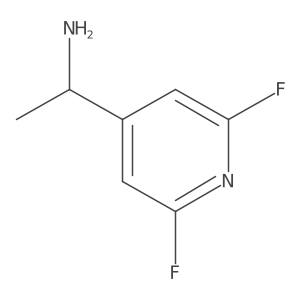 1-(2,6-Difluoropyridin-4-yl)ethan-1-amine Structure