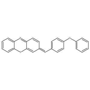 N-3H-Phenothiazin-3-ylidene-4-phenoxybenzenamine结构式