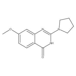 7-Methoxy-2-(pyrrolidin-1-yl)quinazolin-4-ol Structure